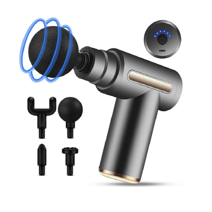 Pistola de Masaje Profesional - 4 Modos y 6 Velocidades