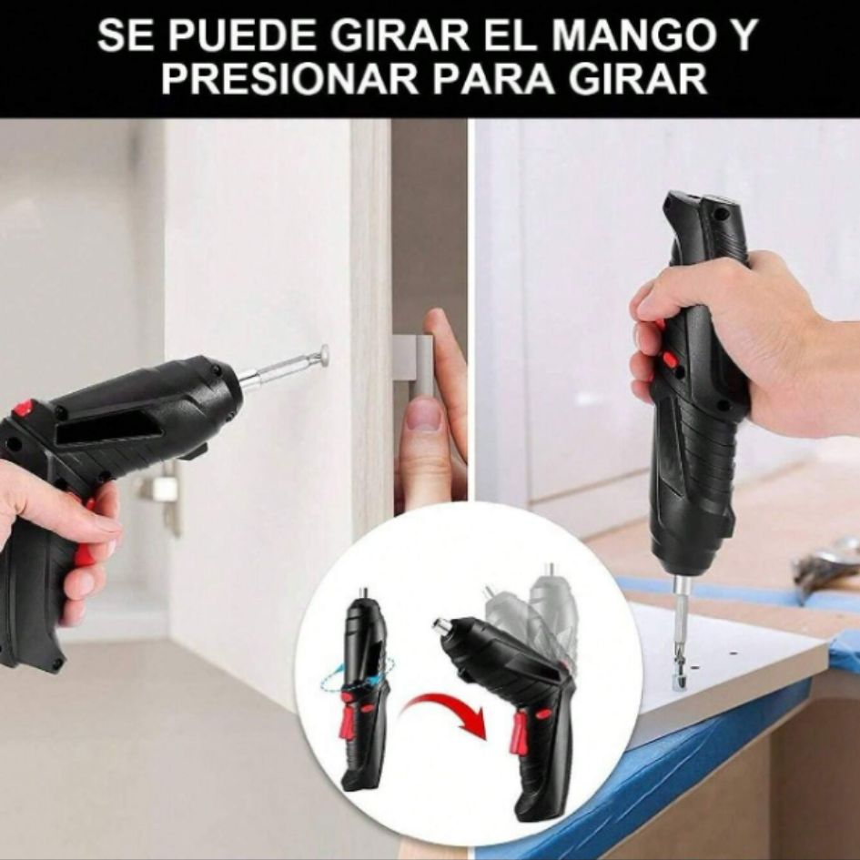 Desarmador Destornillador Portatil + Kit Herramientas